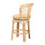 Tabouret de bar pivotant bohémien