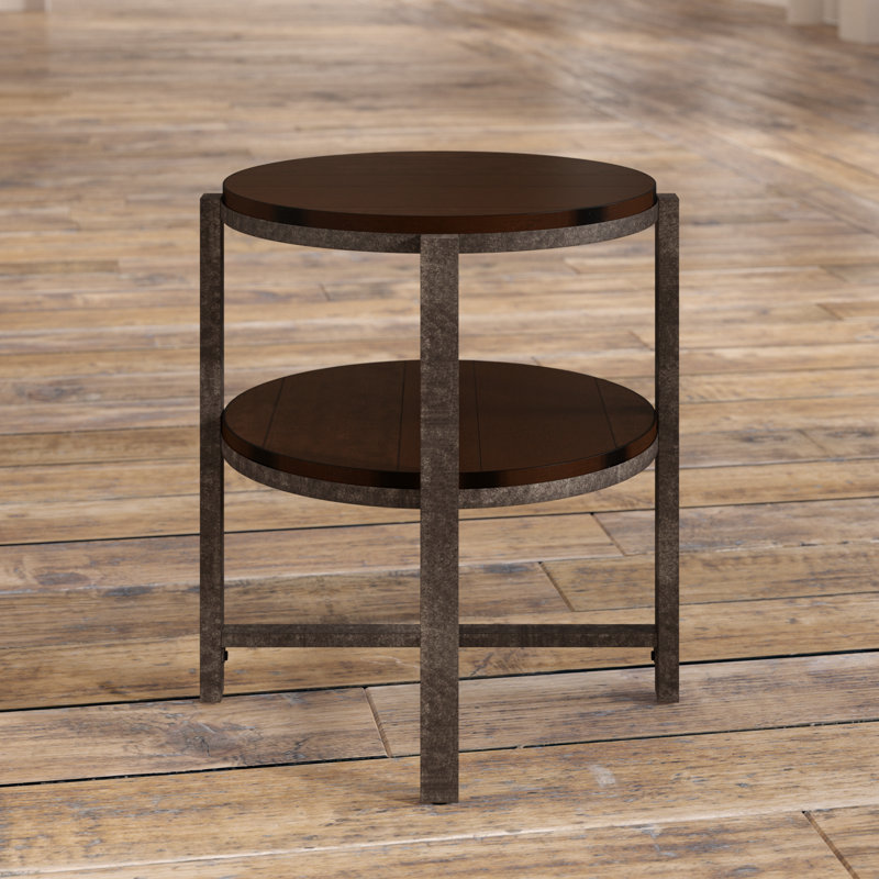 Maravilla Solid Wood Top End Table