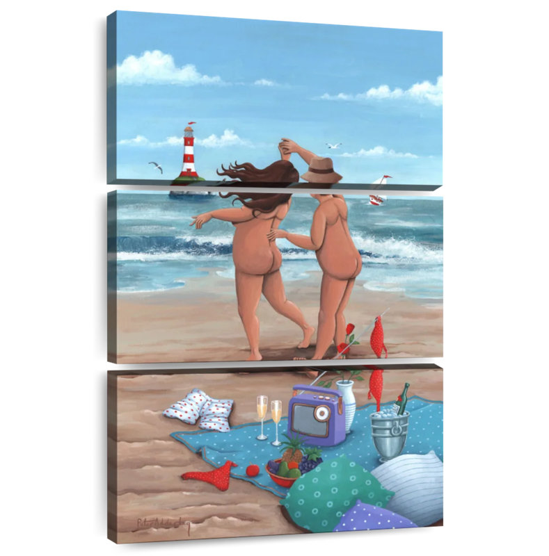 Hardie Beach Dance, 32" H x 20" W