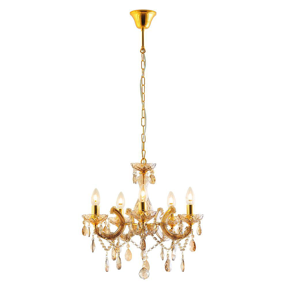 Mack 5-Light Shaded Chandelier