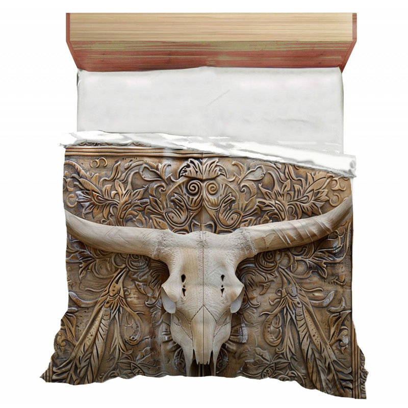 Abstract Cool Patterns Microfiber / Polyester Comforter, King Comforter