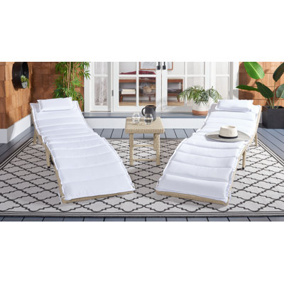 Ensemble de chaises longues 3 pièces Latéralria