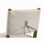 Chaise d'appoint rembourrée (ensemble de 2)