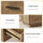 Oversized Nightstand with 3 Drawers-813664681