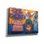 «Orange and Blue Vases» par Holly Wojhan, art mural sur toile-726595691