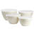 Martha Stewart 8 Piece Plastic Storage Bowl Set with Lids in Linen