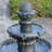 Webbe 2-Tier Outdoor Birdbath Freestanding Water Fountain with Adjustable Pump, Stone-Look Finish & Weather-Resistant Polyresin-741676651
