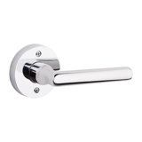 Tube Passage Door Lever with Contemporary Round Rosette