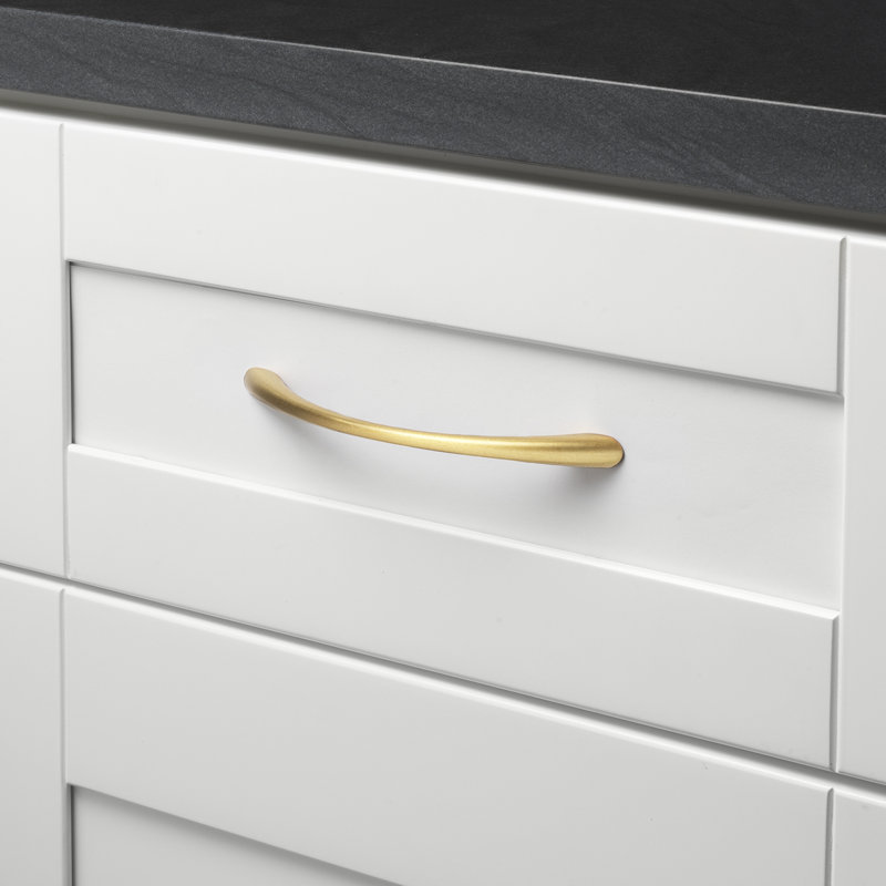 5-1/16" Center to Center Arch Loop Pull, Satin Gold, 25