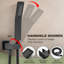 Luxury Ceiling-Mounted Rainfall Complete Shower System-98649056