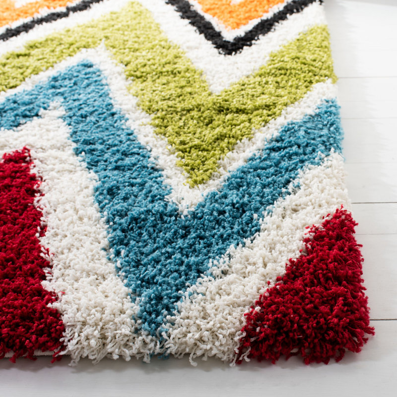 Advait Performance Chevron Rug, Runner 2'3" x 7'