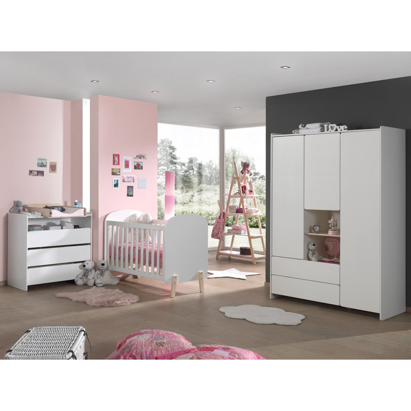 Kiddy 3 Door Wardrobe