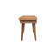 Banc triple en chêne