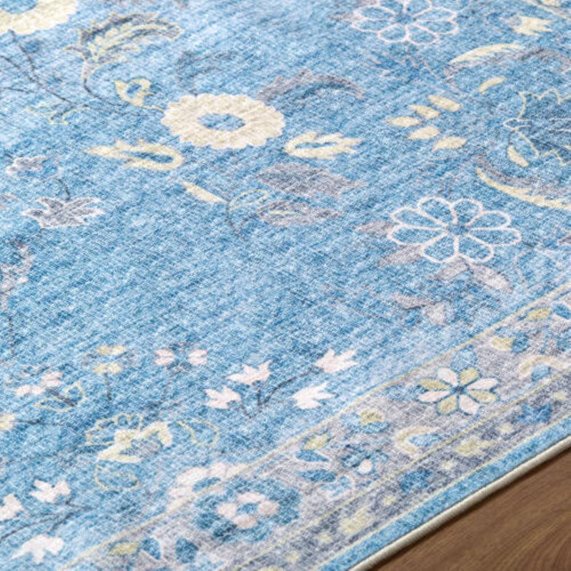 Lympsham Washable Oriental Rug, Rectangle 7'6" x 9'5"