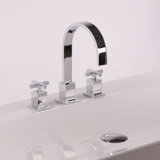 Kubista Widespread Bathroom Faucet with Drain Assembly