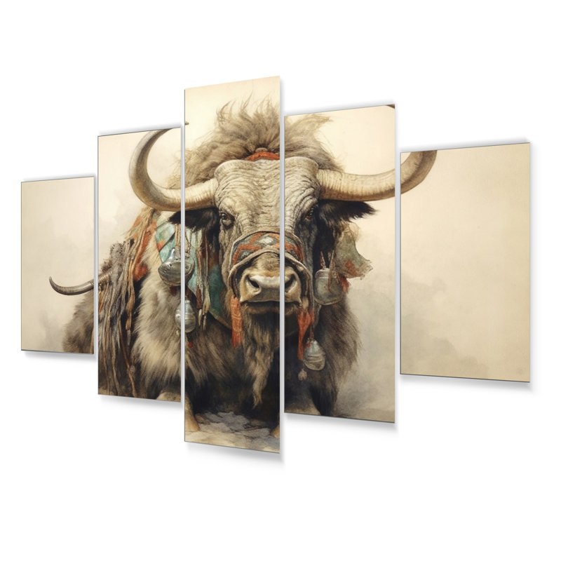 Rustic Animals Wall Decor on Metal