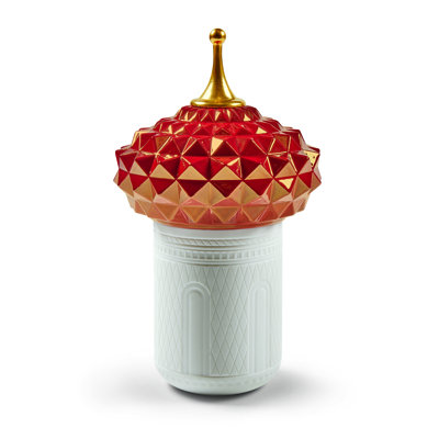 South Tower Scented Candle in Orange/White/Red/Gold