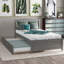 Base de lit simple avec lit gigogne en bois-210249338