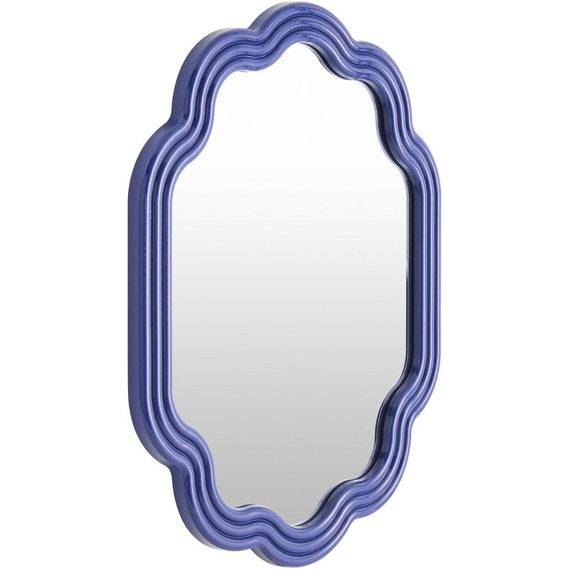 Aysun Mirror, Blue, 20" x 16"