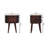 California Walnut Rounded Gabrieli Table