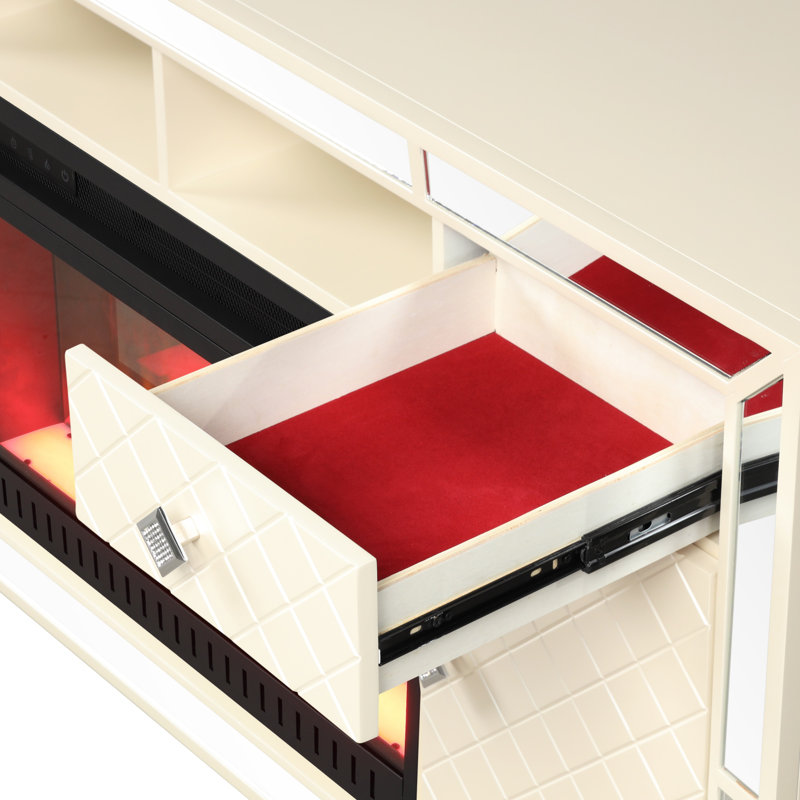 Meuble télé avec foyer éléctrique