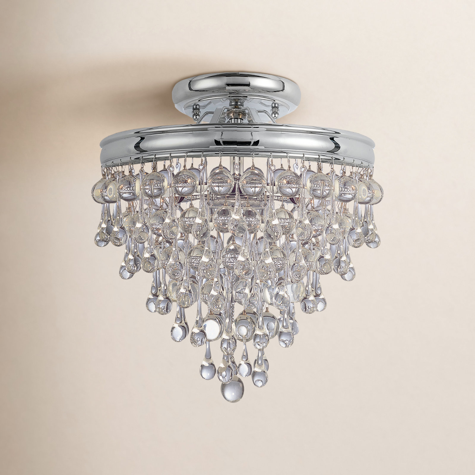 Alto 13" 3-Light Semi Flush Mount