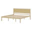 Platform Bed Frame With Headboard, Solid Pine Wood Slat Support - No Box Spring Needed-130557772