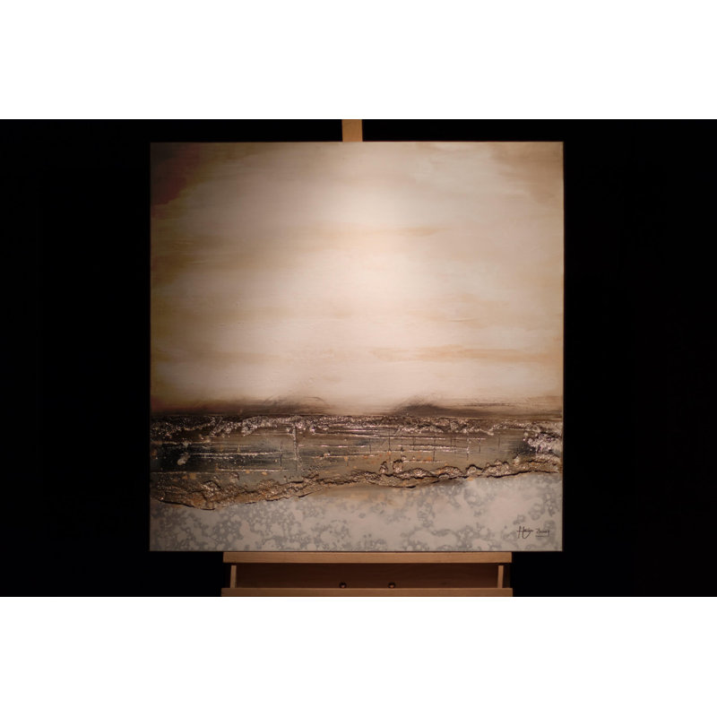 Hand-painted unreachable distant acrylic painting