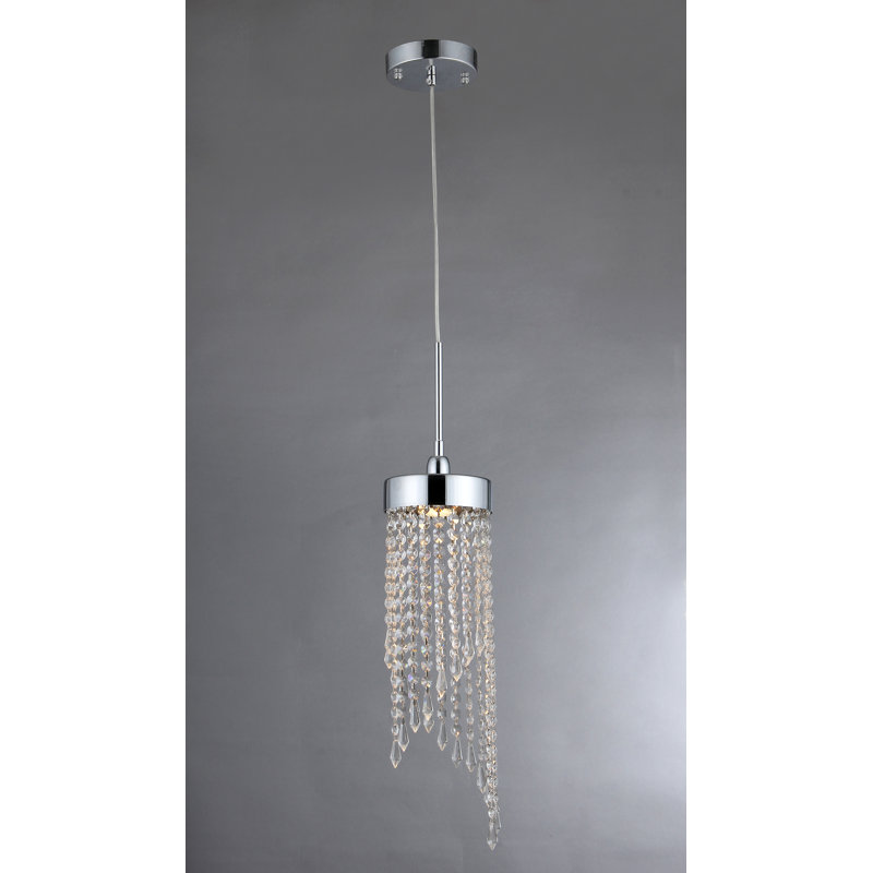 Luminaire suspendu en cristal 1 lumière Grace