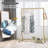 47'' Metal Rolling Clothing Rack