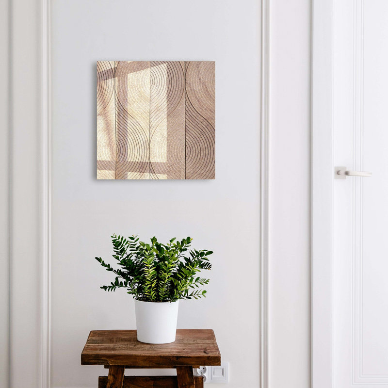 Key storage cabinet, Opens to the right, 30x30x5, White, Textured surface with wavy patterns, 