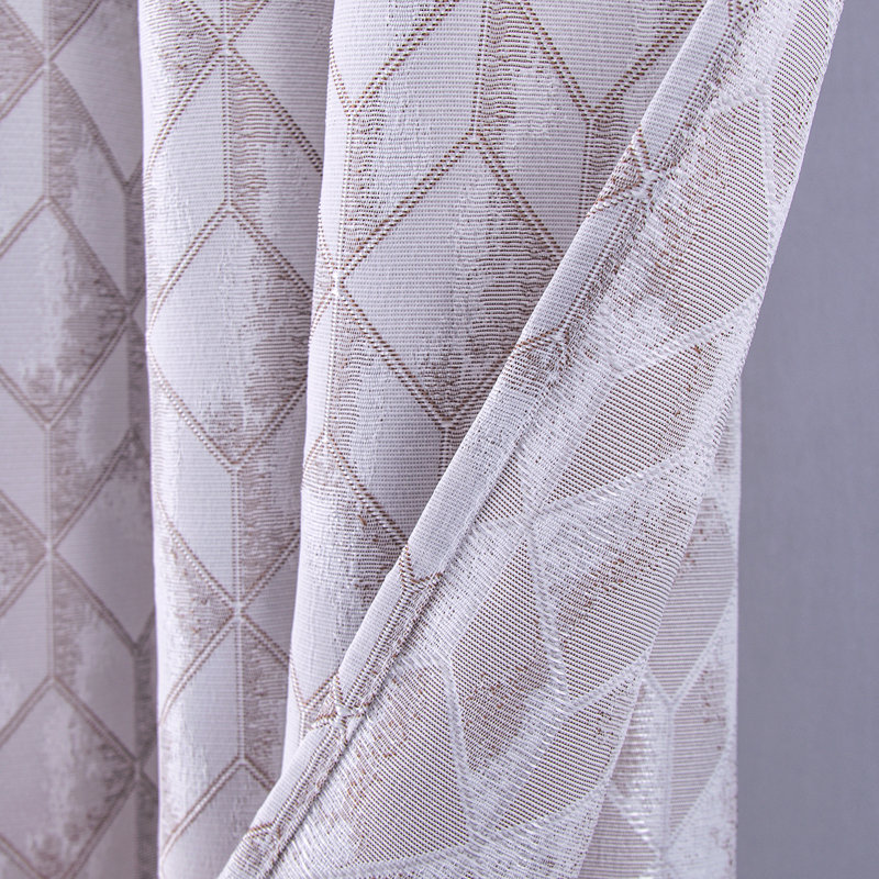 Panneau de rideau simple obscurcissant en polyester Arniya, Chocolat