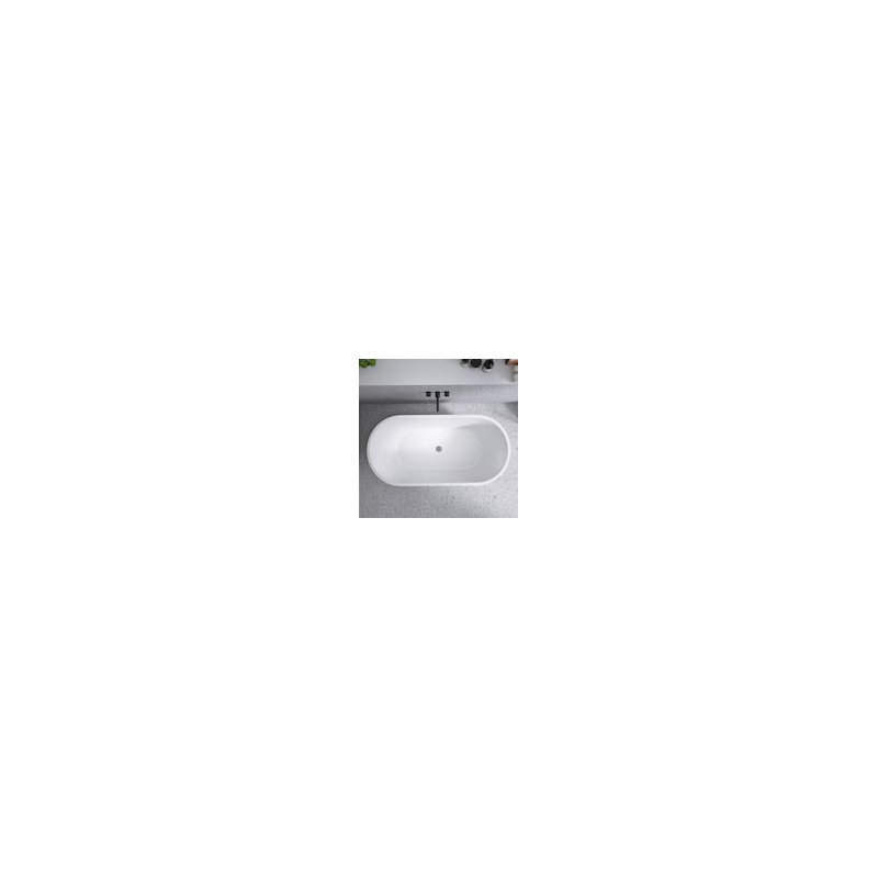 Baignoire autoportante en acrylique 55 po x 27,5 po