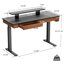 Metal Base Standing Desk with Power Outlet-1017221012-1017221013