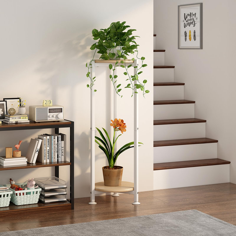 Support pour plante, Blanc