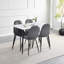 Metal Base Dining Table