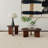 Columbo Brown Round Coffee Table
