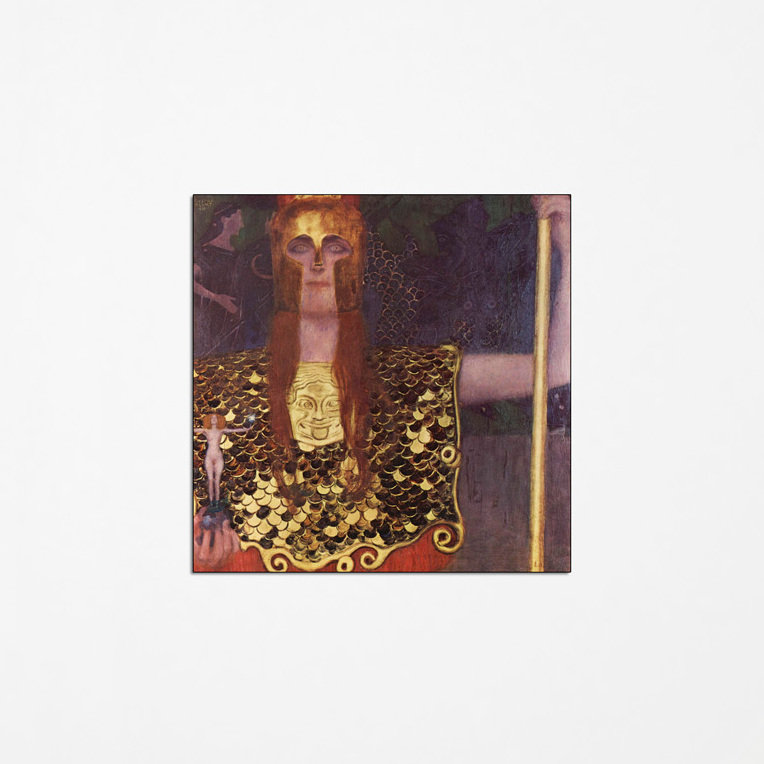 Gustav Klimt - Wrapped Canvas Painting, 50cm H x 50cm W x 1.8cm D