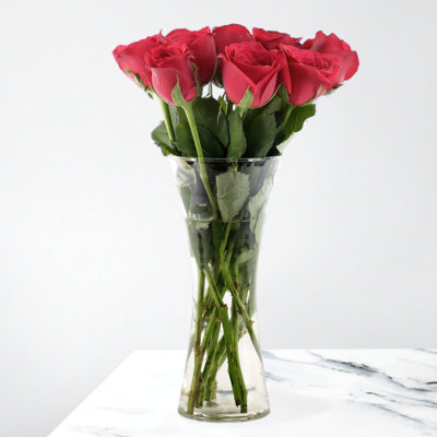 Glass Bouquet Vase Set of 4