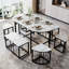 Besfort 6 - Person Dining Set-1895760747
