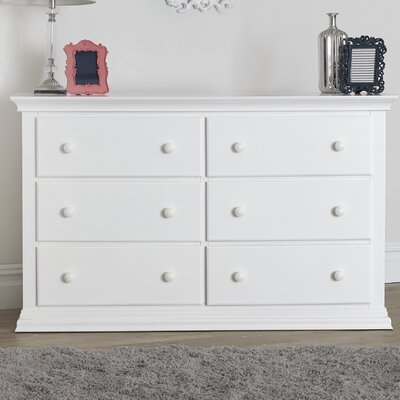 Brooklyn 6 Drawer Double Dresser -  Suite Bebe, 11906-WH