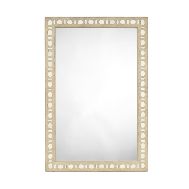 Sama Solid Wood Rectangle Wall Mirror