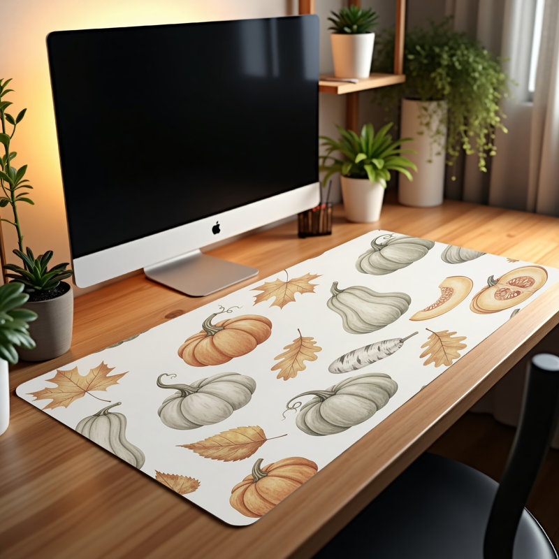 Polyester Desk Pad, 31.5x15.5