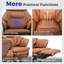 Fauteuil de direction inclinable avec repose-pieds, massage lombaire, siège chauffant et ventilé, dossier haut ergonomique pour personnes de grande taille-1426584814