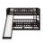Twin Over Twin Bunk Bed With Fence-1243851746