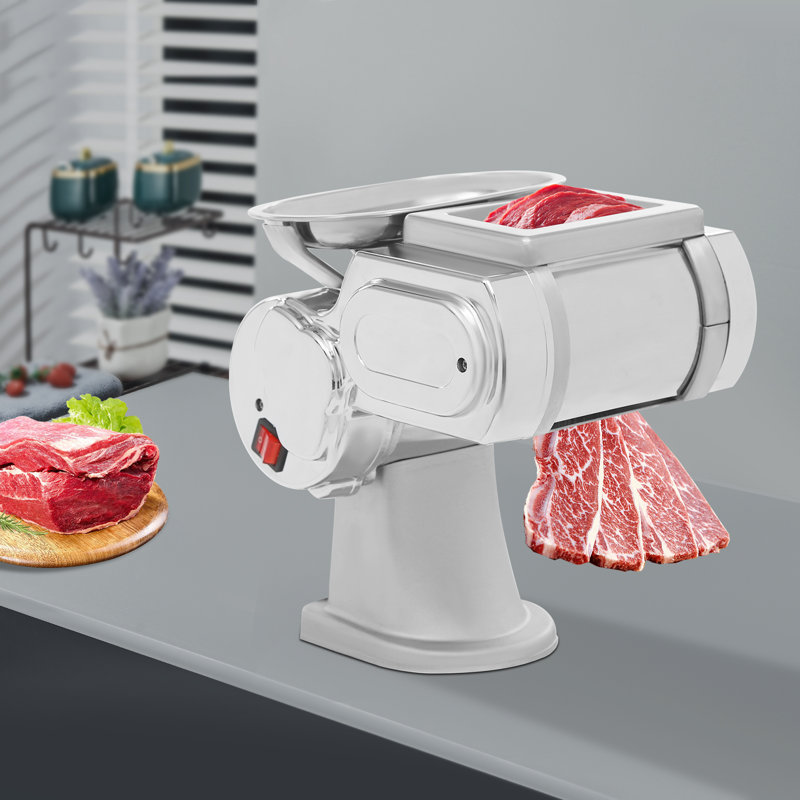 Meat Cutter Machine Electric Meat Cutter Food Slicer With 1.7Mm/0.07In Thickness
