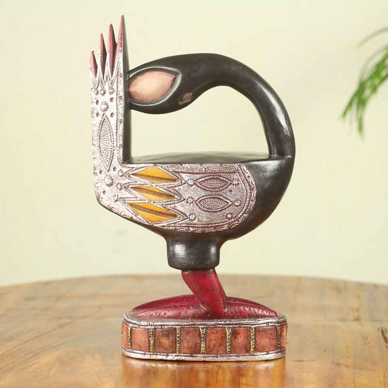 Fair Trade Sankofa Bird Wood Sculpture