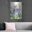 «Wild Iris» par Kristy riz, art mural en métal-1714368350