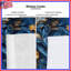 Rideaux à motif baroque bleu et doré, voilages et rideaux baroque - 1 panneau-250244055-250244054