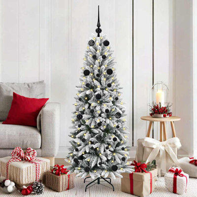 Artificial Christmas Tree with 150 LEDs White